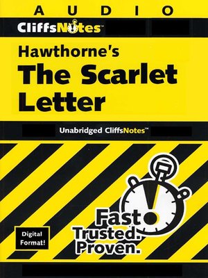 cover image of Hawthorne's The Scarlet Letter
